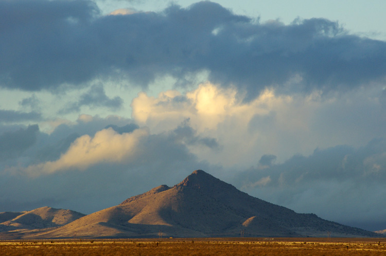 Another mountain shot from the car on the road to Tucson