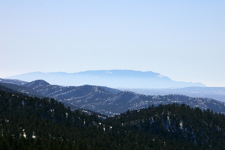 view outside Truchas