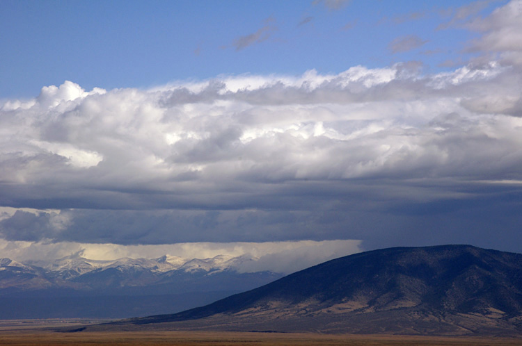 Ute Mountain as seen from the west near Tres Piedras, NM.