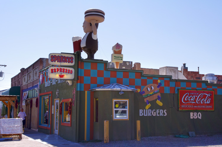 Sparky's BBQ and Espresso, Hatch, New Mexico