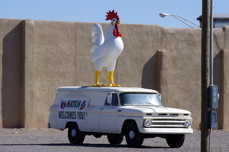 Giant Welcome Rooster of Hatch