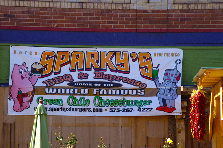 Sparky's BBQ and Espresso, Hatch, New Mexico