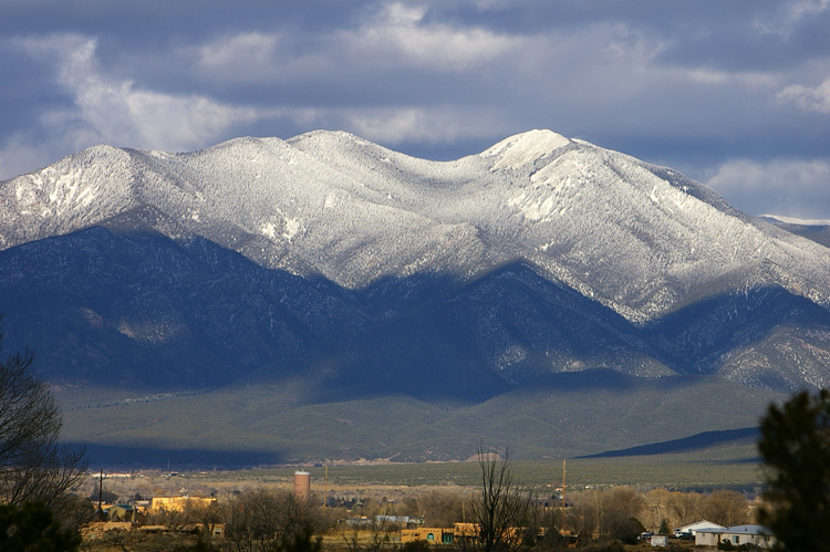 view of Taos Mountain