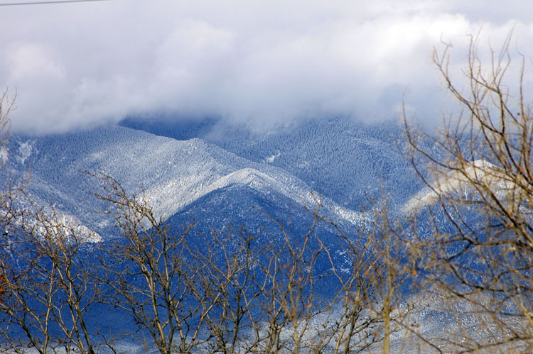 lower slopes of Taos Mountain