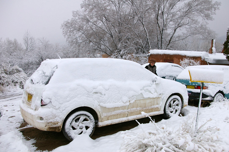 Ah, spring! In Taos, NM, the fun never ends.