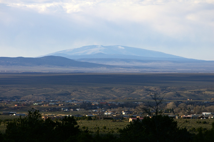 San Antonion Mountain from Llano Quemado