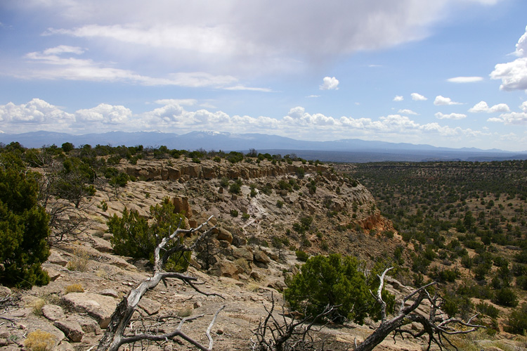 Tsankawi is the site of an abandoned Pueblo settlement near White Rock, NM.