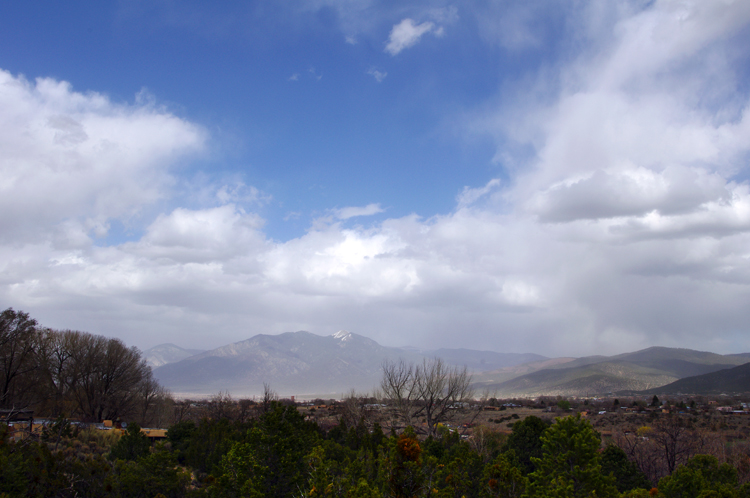 Spring comes to Taos, New Mexico in a rush