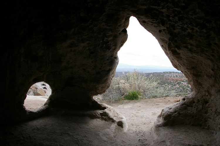 Tsankawi is the site of an abandoned Pueblo settlement near White Rock, NM.