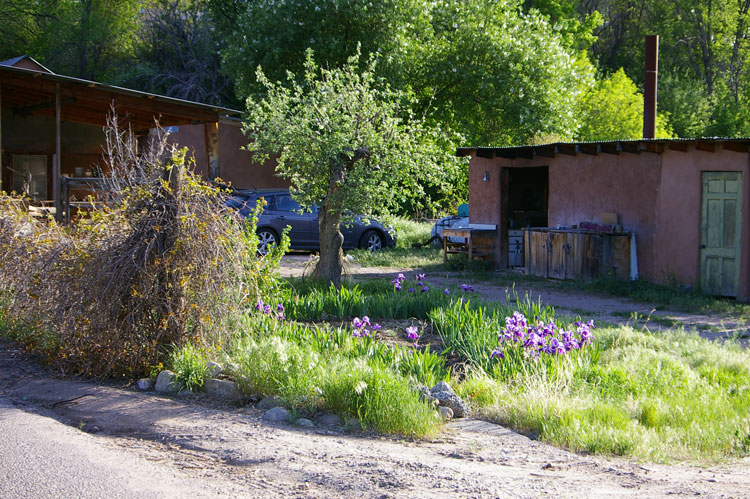 street scene, Dixon, NM