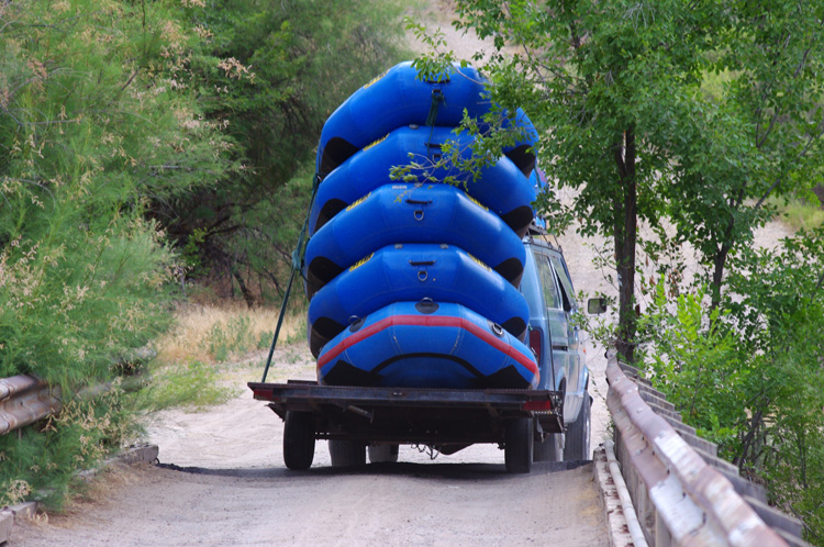 Rio Grande scene in Pilar, NM.