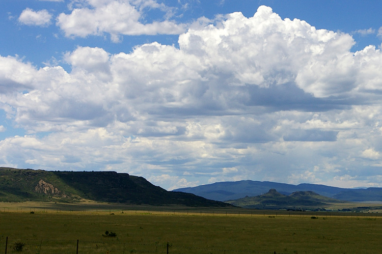 Heading toward Wagon Mound, NM from eastern Mora County