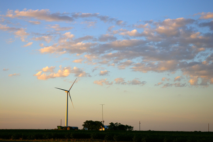 Wind turbines and houses don't make good company